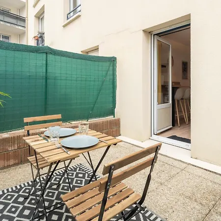 Studio Centre-Ville Avec Terrasse Et Parking Securise Gratuit Nantes Exterior foto