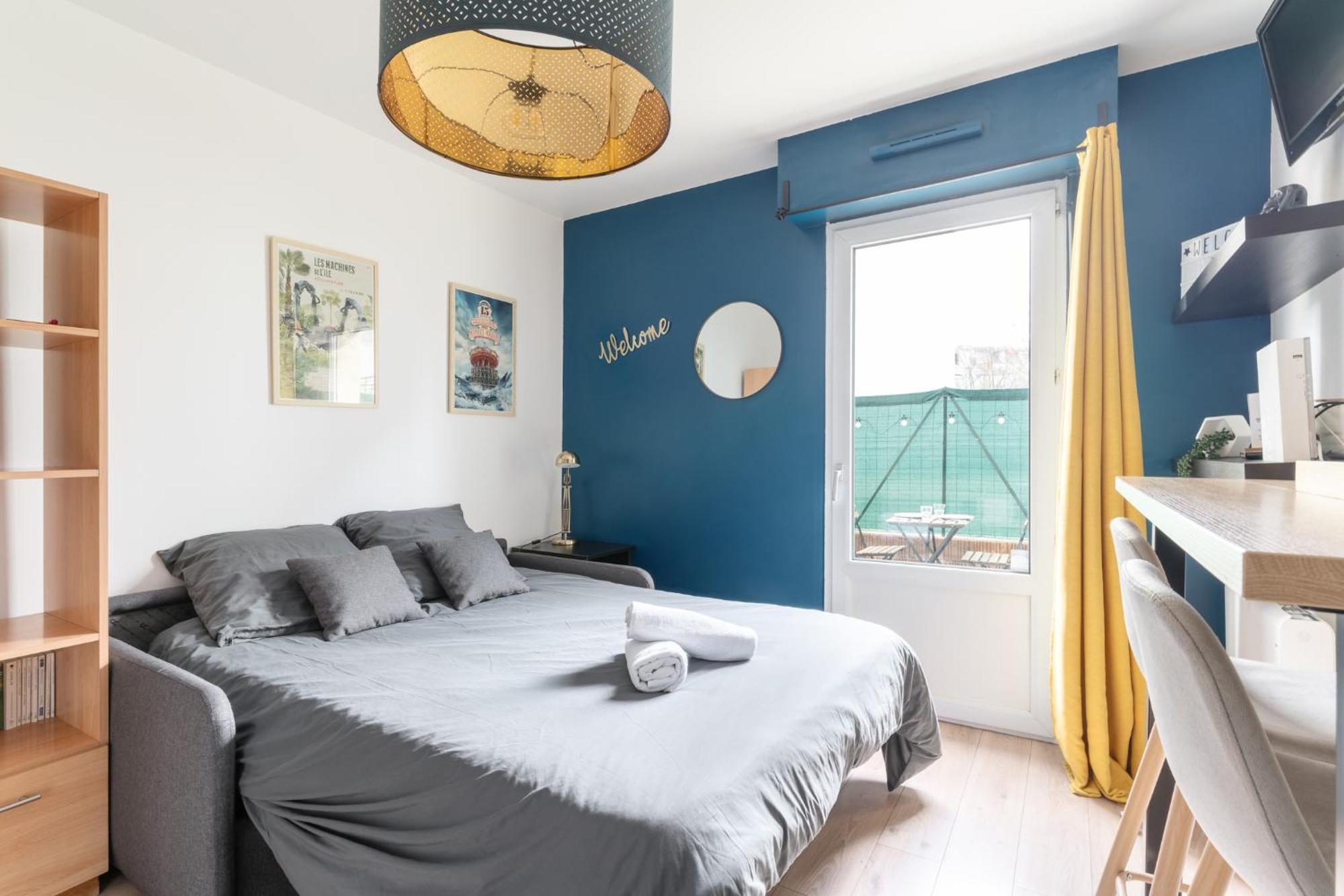 Centre-ville Avec Terrasse Et Parking Securise Gratuit * Nantes